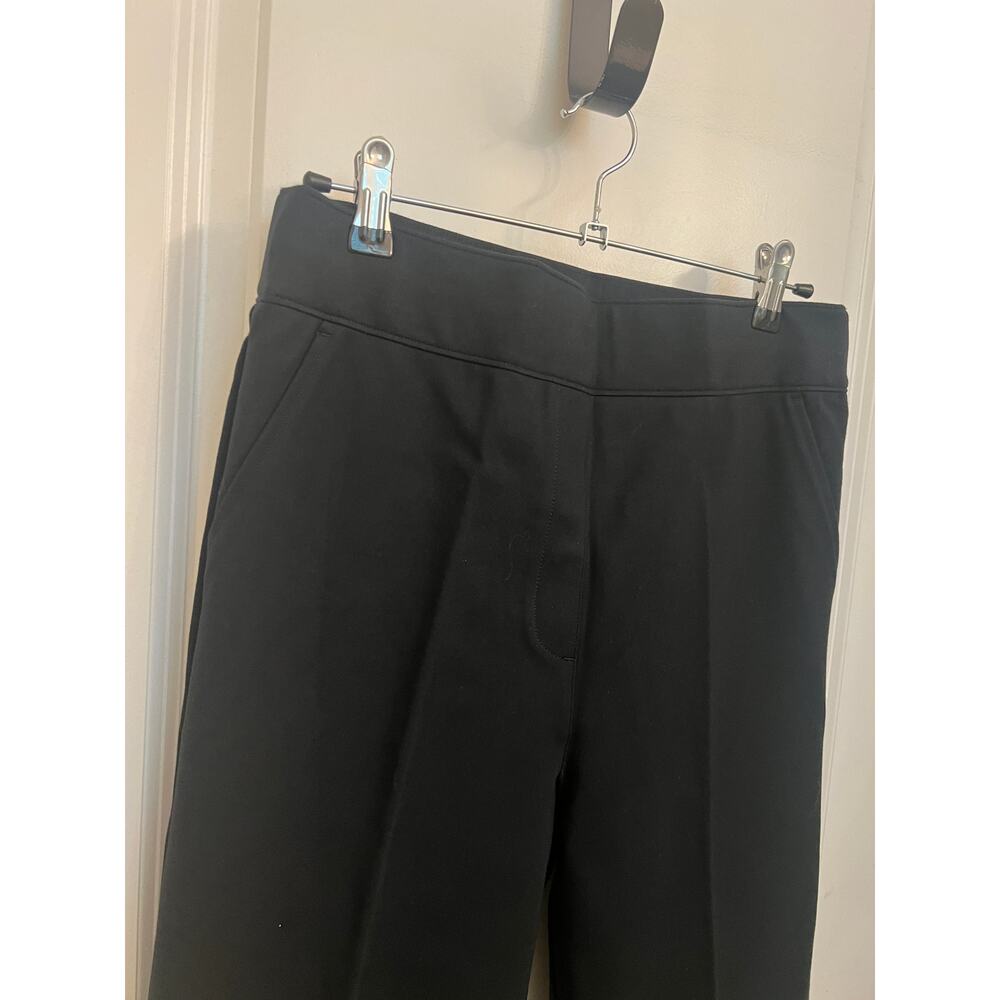 SPANX The Perfect Ponte kick flare Pant L Black Crop Quiet Luxury Corporate Chic - Picture 6 of 9